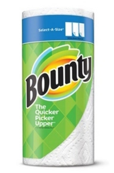 Bounty Select-A-Size Paper Towels, White (105 sheets/rolls)