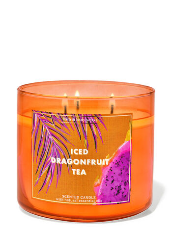 Bath & Body Works 3-Wick Candle, Iced Dragon Fruit Tea (14.5oz.)