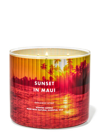 Bath & Body Works 3-Wick Candle, Sunset In Maui (14.5oz.)