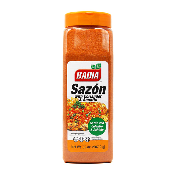 Badia Sazon w/Coriander & Annatto, (32oz.)