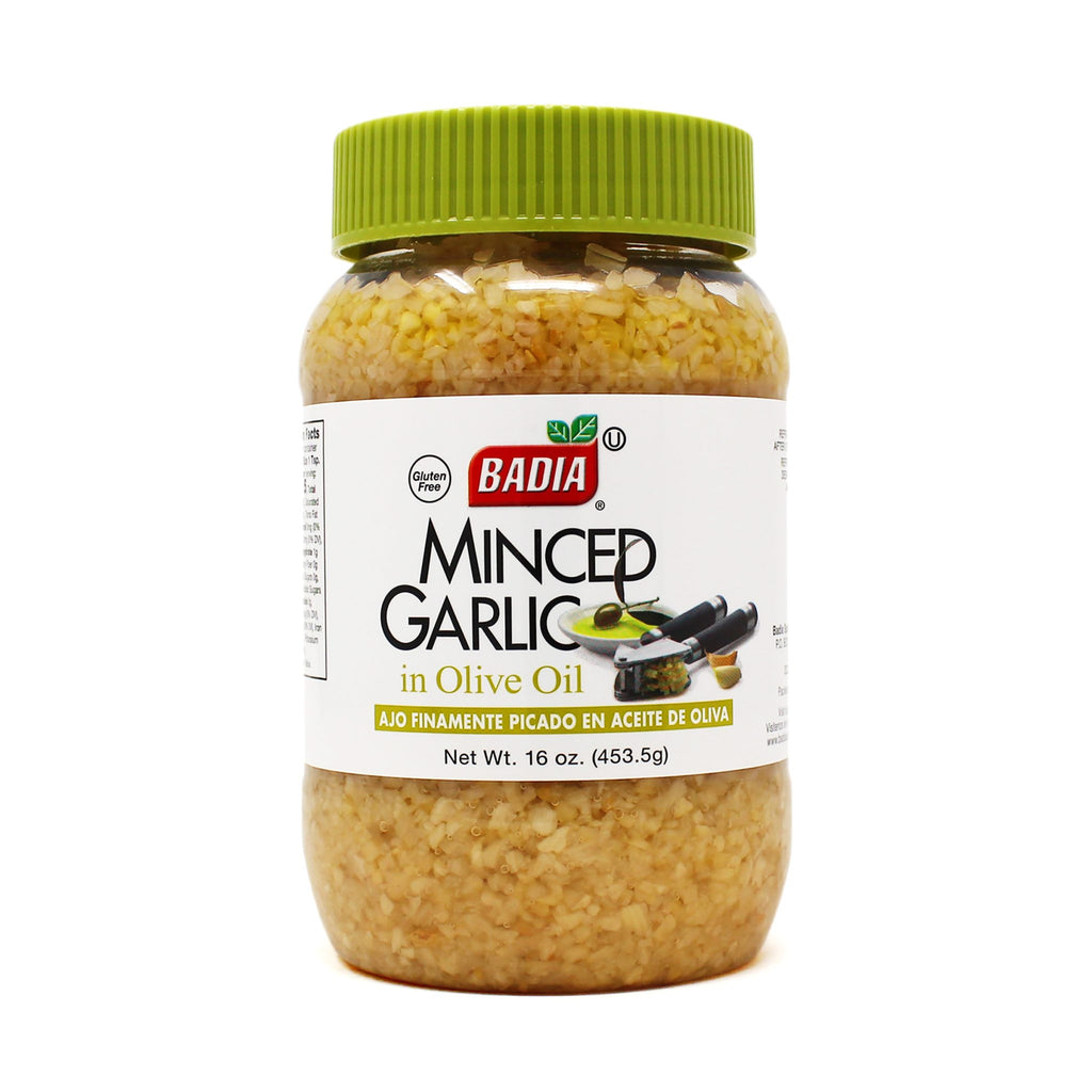Badia Minced Garlic in Olive Oil, (16oz.)