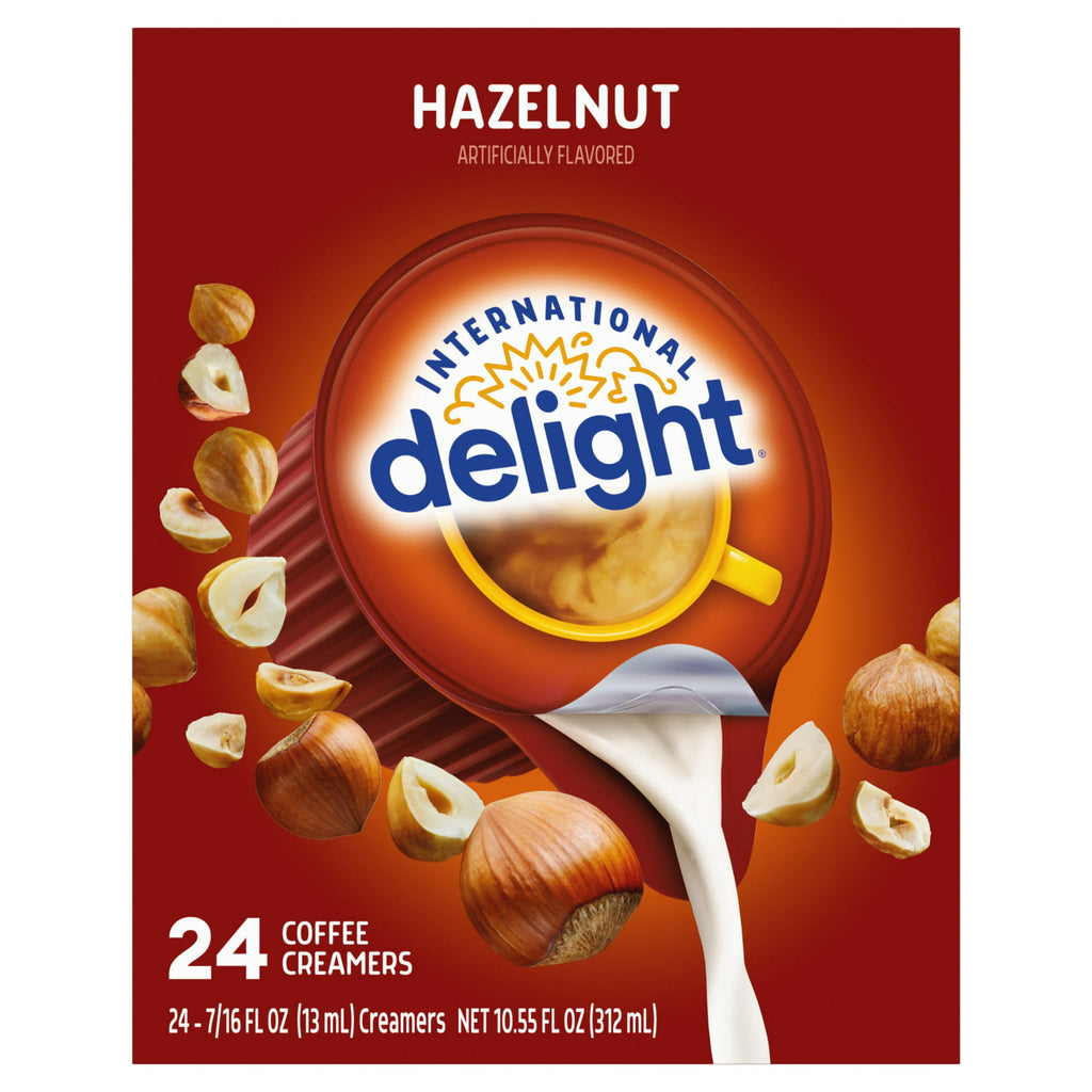 International Delight Coffee Creamer Singles, Hazelnut (24ct.)