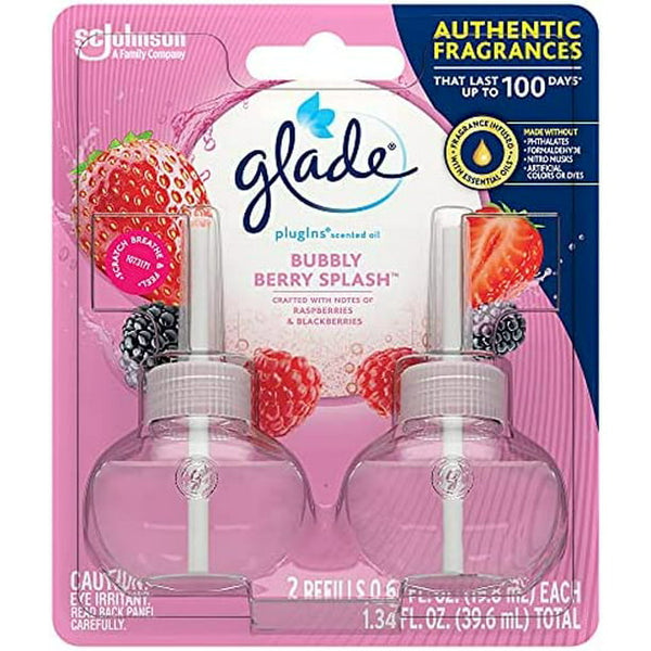 Glade PlugIns (2 Refills), Bubbly Berry Splash