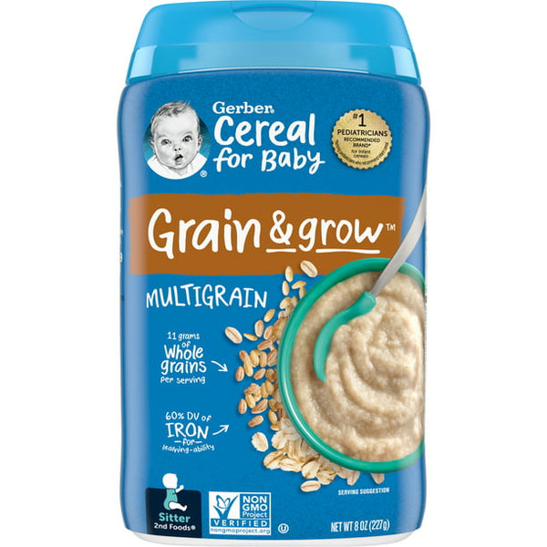 Gerber Baby Cereal, Multigrain (8oz.)