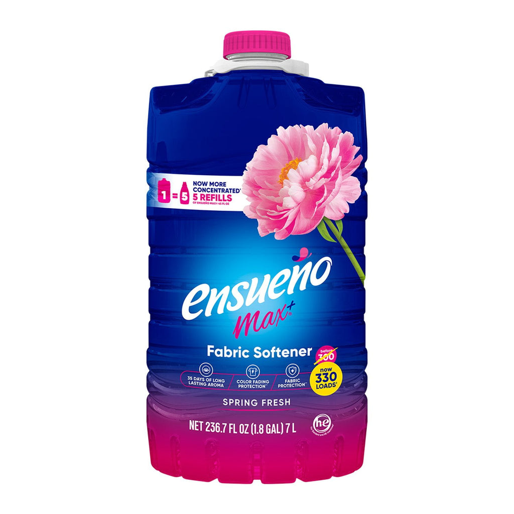 Ensueño Max Liquid Fabric Softener, Spring Fresh (330 loads, 236 fl. oz.)