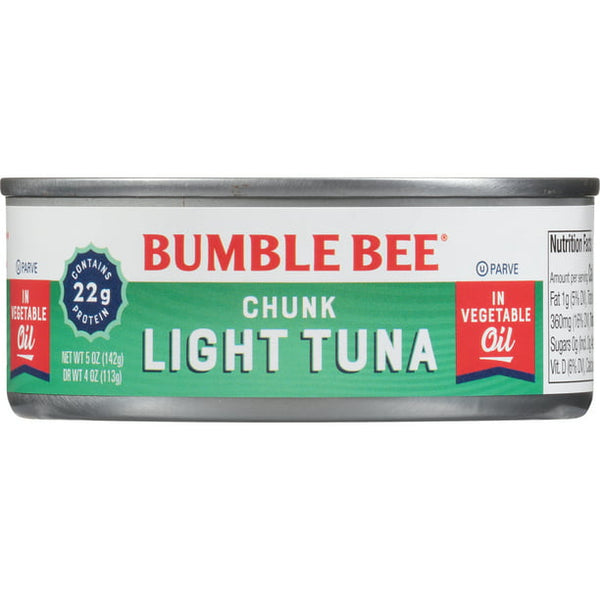 Bumble Bee Chunk Light Tuna in Oil, (5oz)