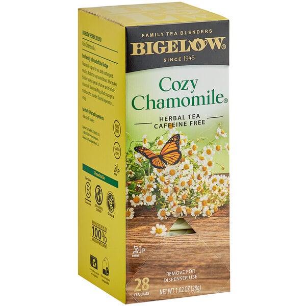 Bigelow Cozy Chamomile Herbal Tea, (28ct.)