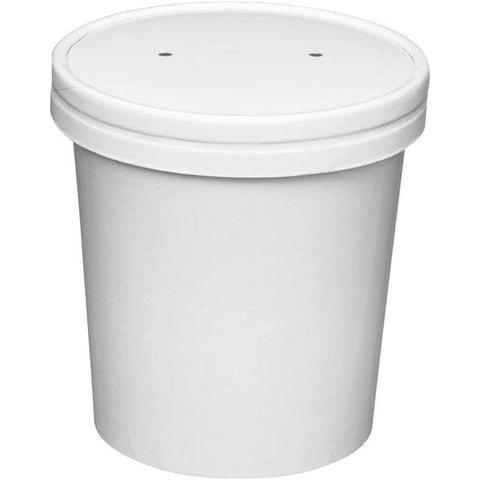 Soup Cups w/Lids, Lrg (25ct./32oz.)