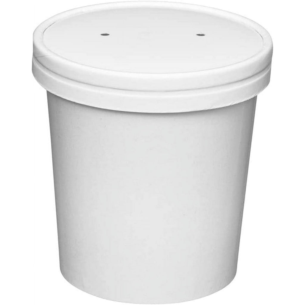 Soup Cups w/Lids, Lrg (25ct./32oz.)