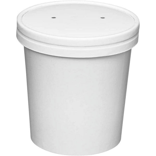 Soup Cups w/Lids, Lrg (25ct./32oz.)