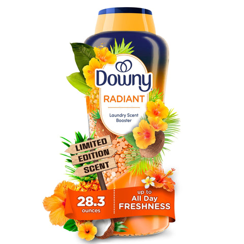 Downy Radiant In-Wash Scent Booster Beads, Pineapple & Coconut Grove (28.3oz.)
