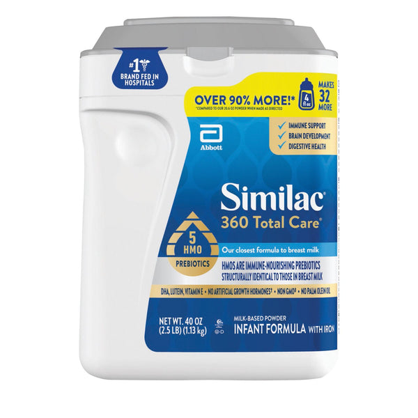 Similac 360 Total Care Infant Formula, (40oz.)