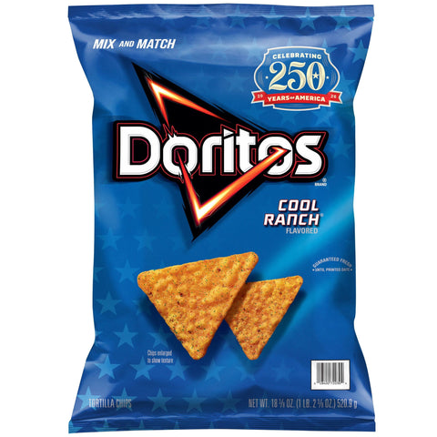 Doritos Tortilla Chips, Cool Ranch (18.375oz.)