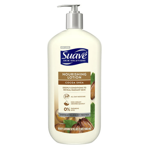 Suave Skin Solutions Body Lotion, Nourishing Lotion (32oz.)