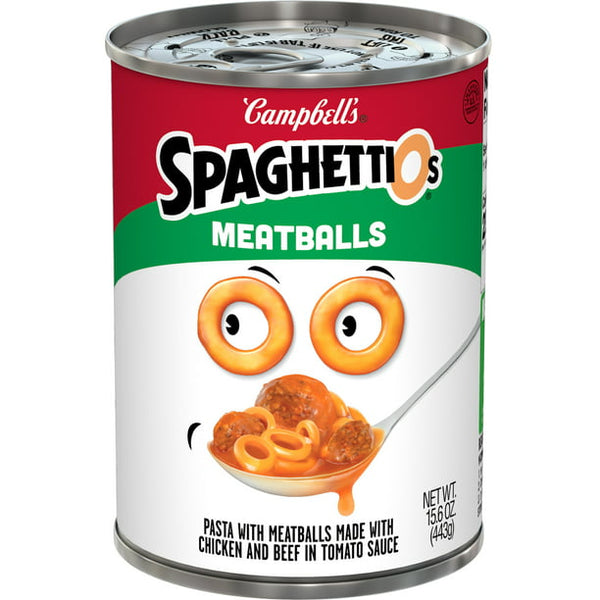 Spaghetti O's Original Canned Pasta w/Meatballs, (15.8oz.)