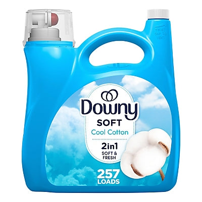 Downy Ultra Liquid Fabric Conditioner, Cool Cotton (150 fl. oz., 257 loads)