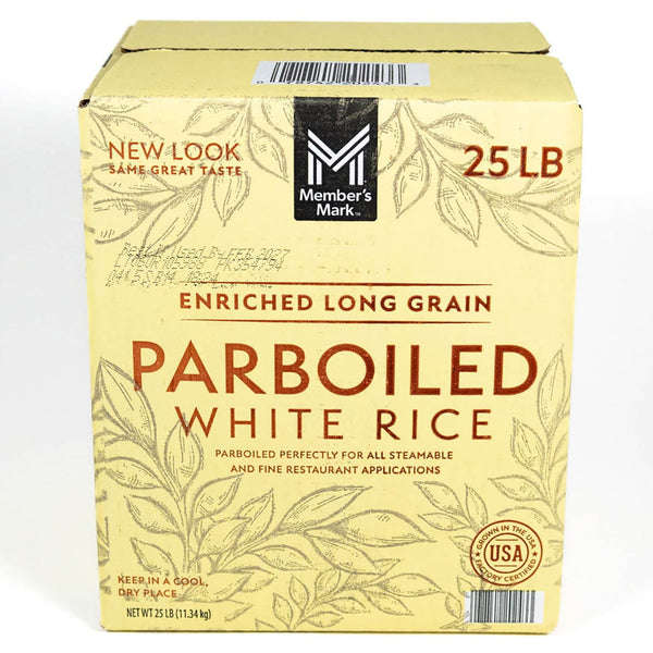 Member's Mark Parboiled White Rice, (25lbs.)