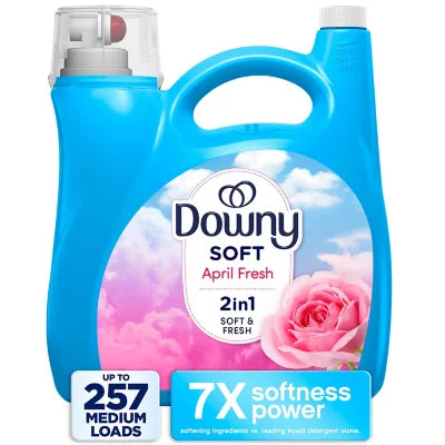 Downy Soft & Fresh Liquid Fabric Conditioner, April Fresh (150fl.oz., 257lds.)