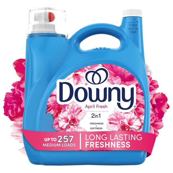 Downy Soft & Fresh Liquid Fabric Conditioner, April Fresh (150fl.oz., 257lds.)