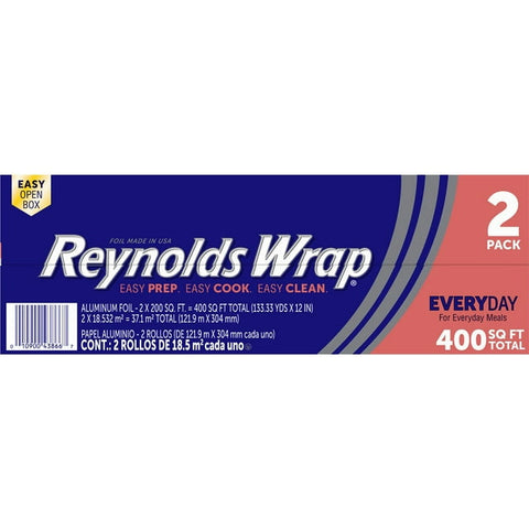 Reynolds Wrap 12" Aluminum Foil, (200sq.ft.)