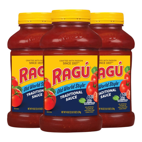 Ragu Pasta Sauce, Traditional (45oz.)