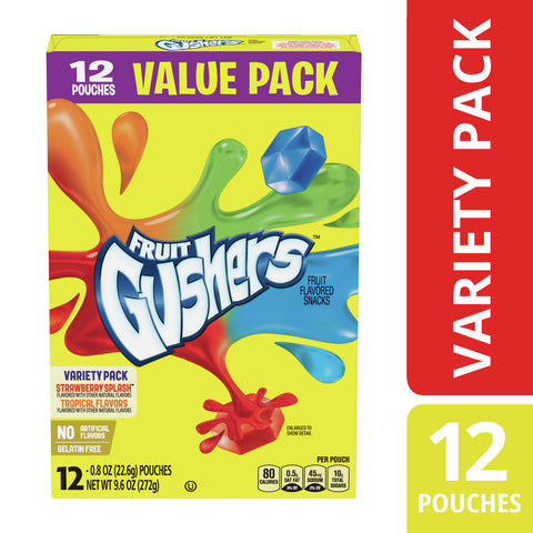 Betty Crocker Fruit Gushers, (12ct.)