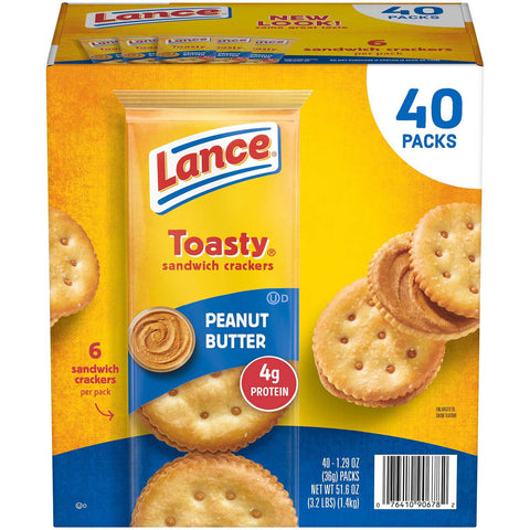 Lance Toasty Sandwich Crackers (40ct.)