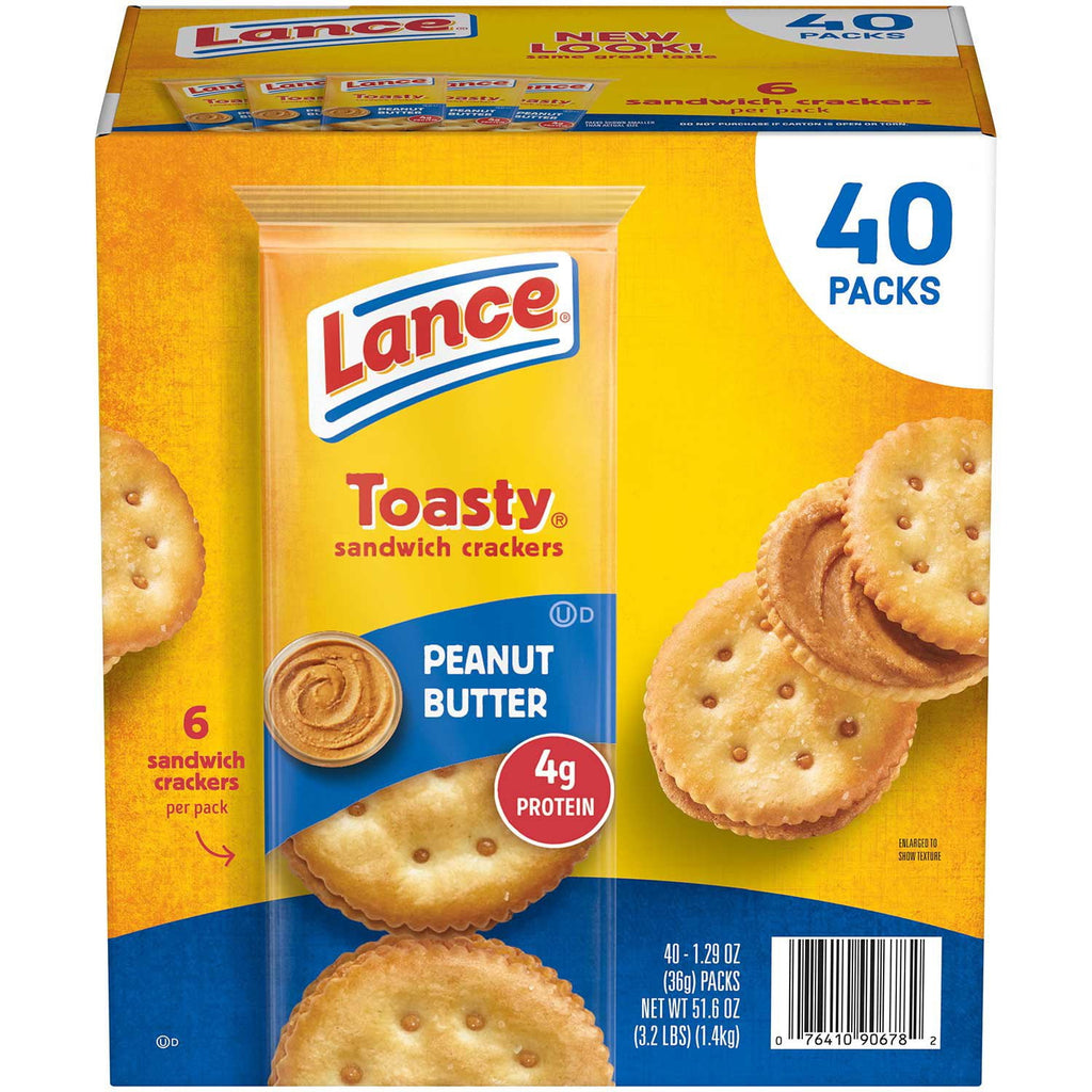 Lance Toasty Sandwich Crackers (40ct.)
