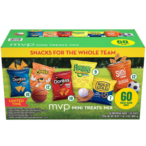 Frito-Lay MVP Mini Mix Variety Pack, (60 pk.)