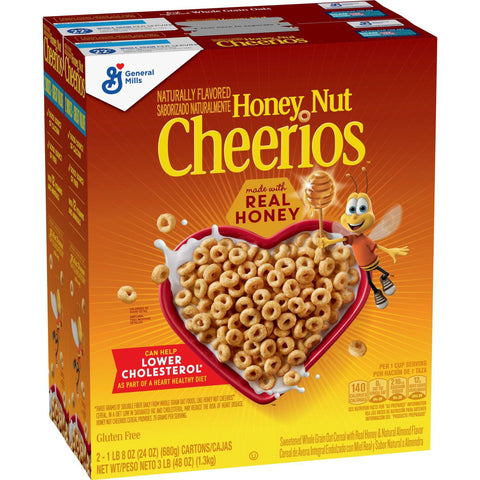 General Mills Honey Nut Cheerios (48oz.)