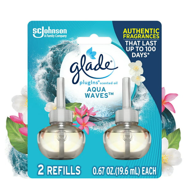 Glade PlugIns (2 Refills), Aqua Waves
