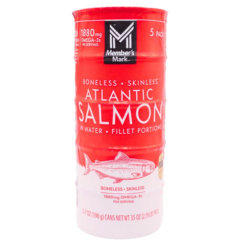Member's Mark Canned Atlantic Salmon (7 oz., 5 pk.)