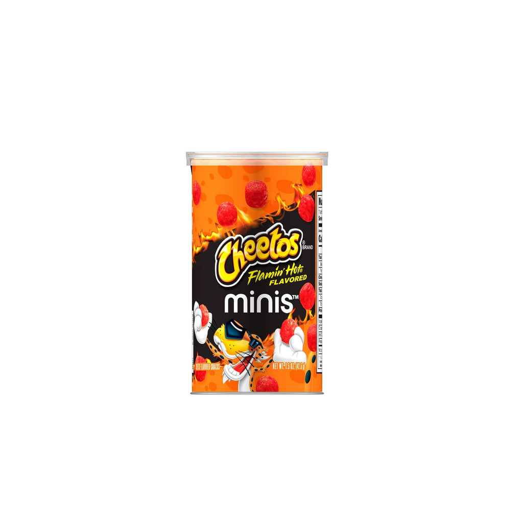 Cheetos Mini Flamin Hot Snack Canister, (1.5oz.)