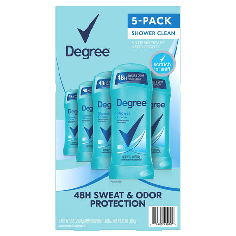 Degree Women Dry Protection Deodorant, Shower Clean (2.6oz.)
