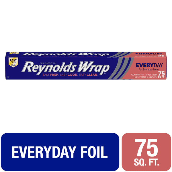 Reynolds Wrap 12" Aluminum Foil, (75sq.ft.)