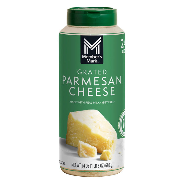 Members Mark Grated Parmesan Cheese, (24oz.)