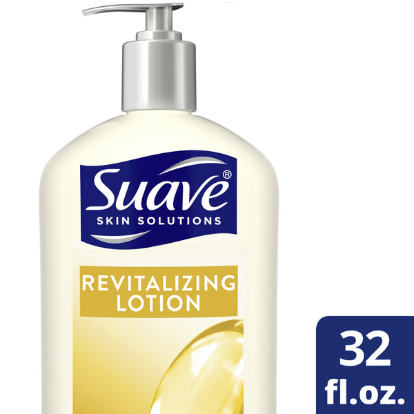 Suave Skin Solutions Body Lotion, Revitalizing Lotion (32oz.)
