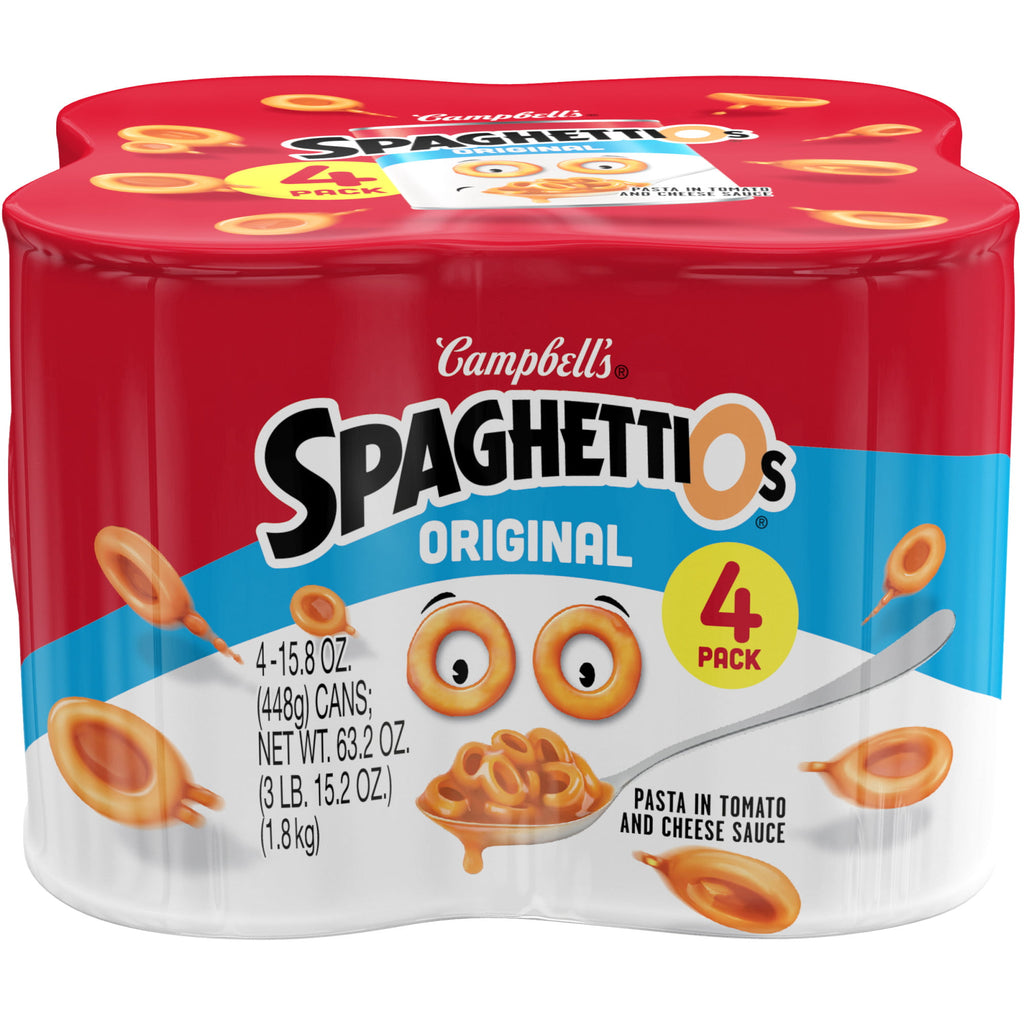 Spaghetti O's Original Canned Pasta, (15.8oz., 4pk.)