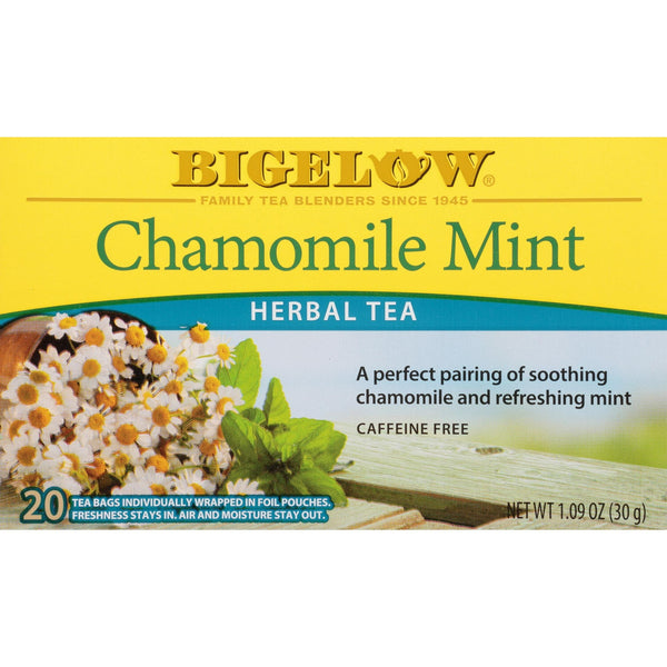 Bigelow Herbal Tea, Chamomile Mint (20ct.)