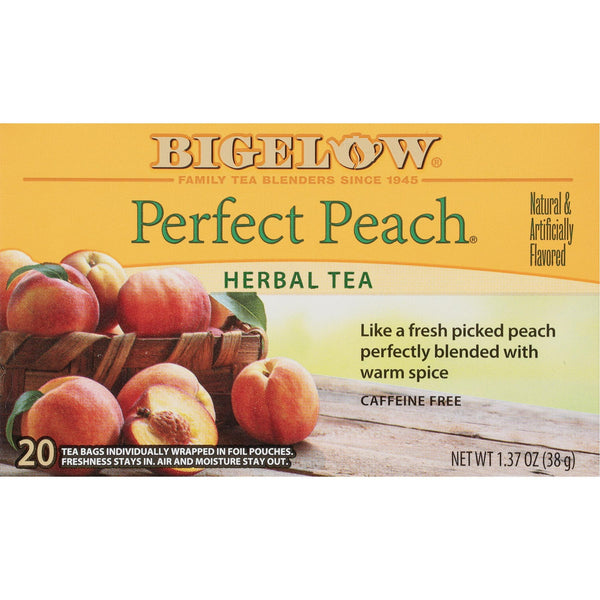 Bigelow Herbal Tea, Perfect Peach (20ct.)