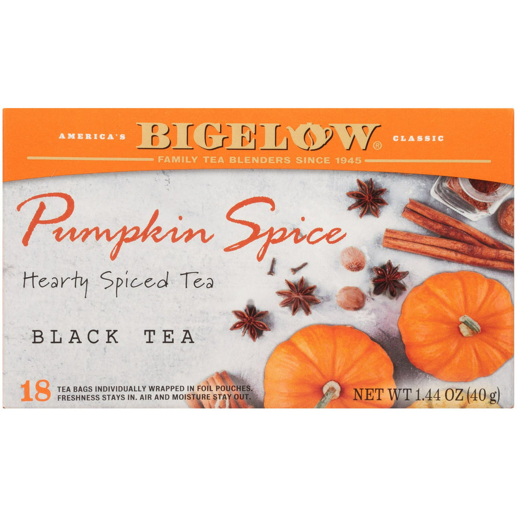 Bigelow  Black Tea, Pumpkin Spiced (18ct.)
