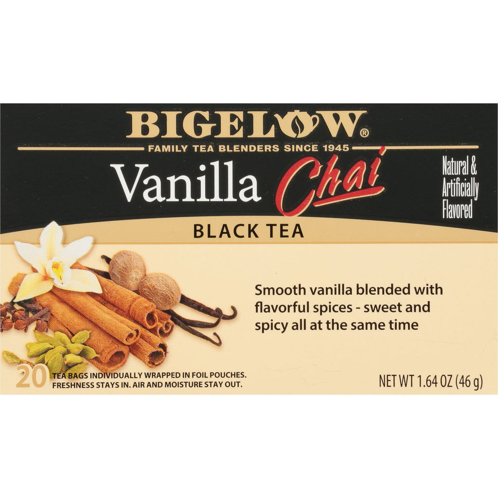 Bigelow Black Tea, Vanilla Chai (20ct.)