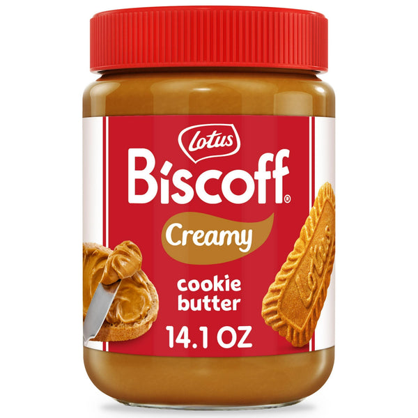 Lotus Biscoff Creamy Cookie Butter, (14.1oz.)