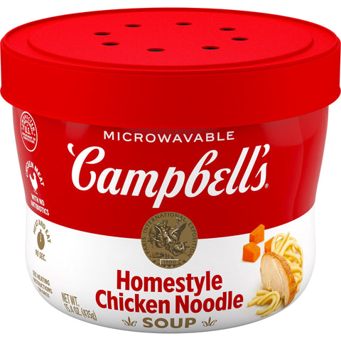 Campbell's Homestyle Chicken Noodle Bowl, (11.2 oz.)