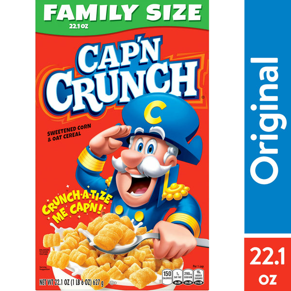 Cap'n Crunch Original Cereal (22.1oz.)