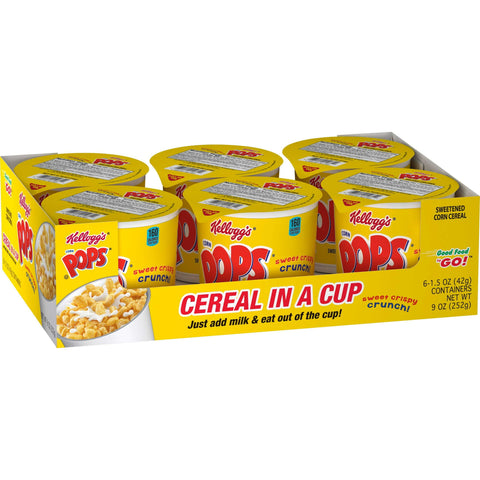Kellogg's Corn Pops, Cup (6ct.)