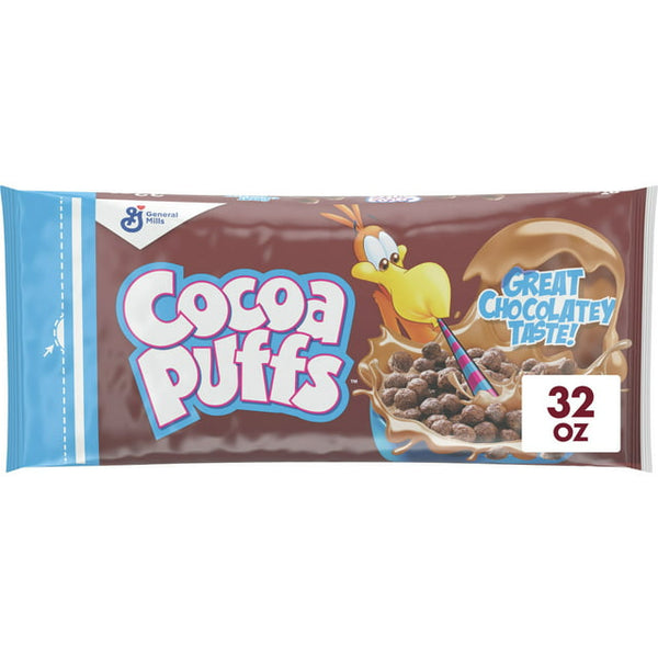 Genereal Mills Cinnamon Cocoa Puffs Resealable Bag, (32oz.)