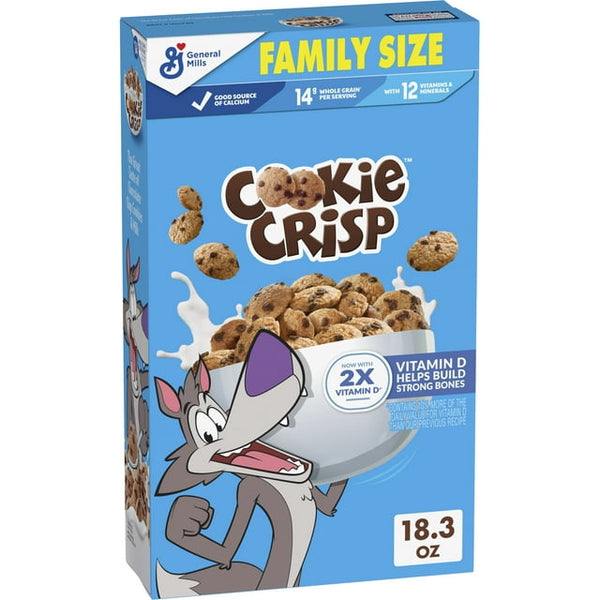General Mills Cookie Crisp Cereal, (18.3oz.)