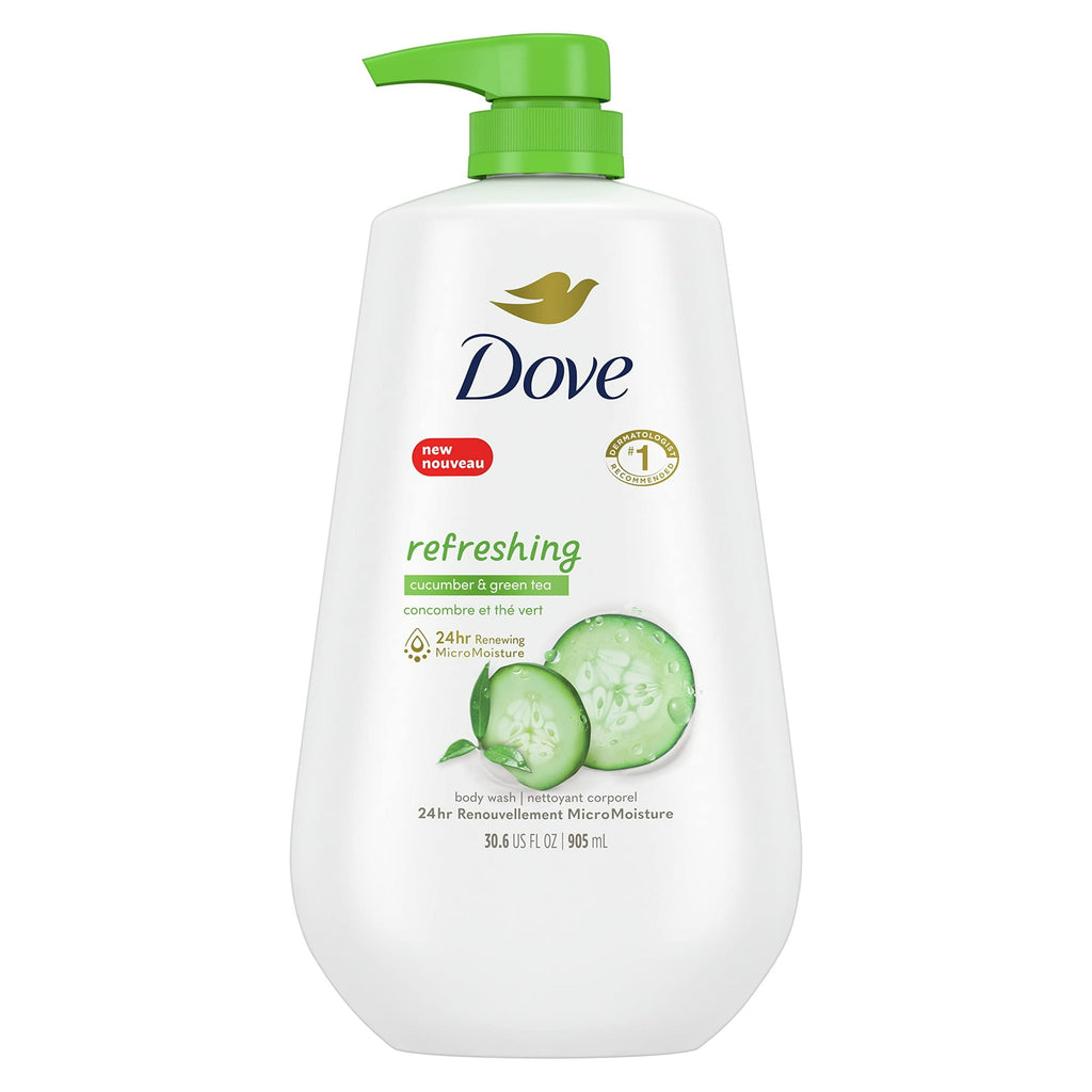 Dove Women's Body Wash, Cucumber Green Tea (30.6oz.)