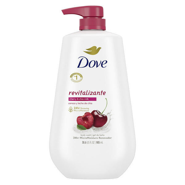 Dove Women's Body Wash, Cherry Chia Milk (30.6oz.)